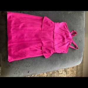 Bebe hot pink dress